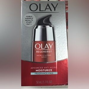 OLAY Micro-Sculpting Serum - Silver and Red